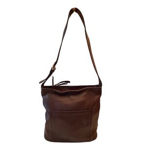 Vintage Coach Legacy Erickson Soho Dark Brown D7C-4169 Leather Shoulder Bag